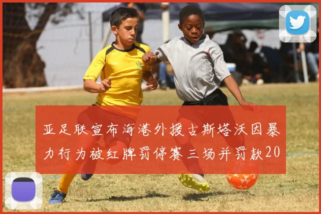 亚足联宣布海港外援古斯塔沃因暴力行为被红牌罚停赛三场并罚款2000美元